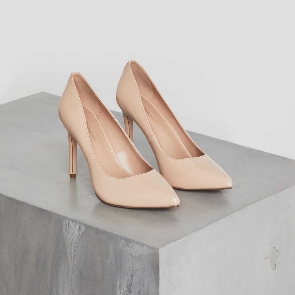 BCBGeneration Heidi Smooth Patent Leather Pump - Picture 5 of 14